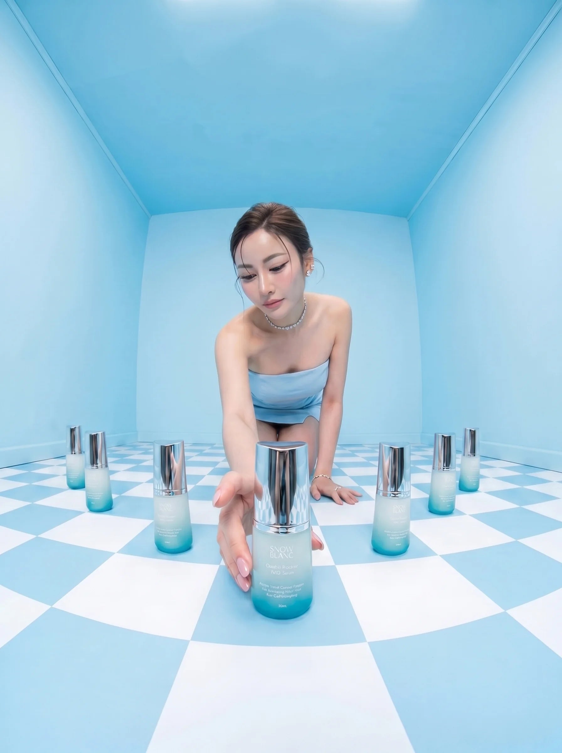Snow Blanc — Cambodian/Korean skincare storefront hero