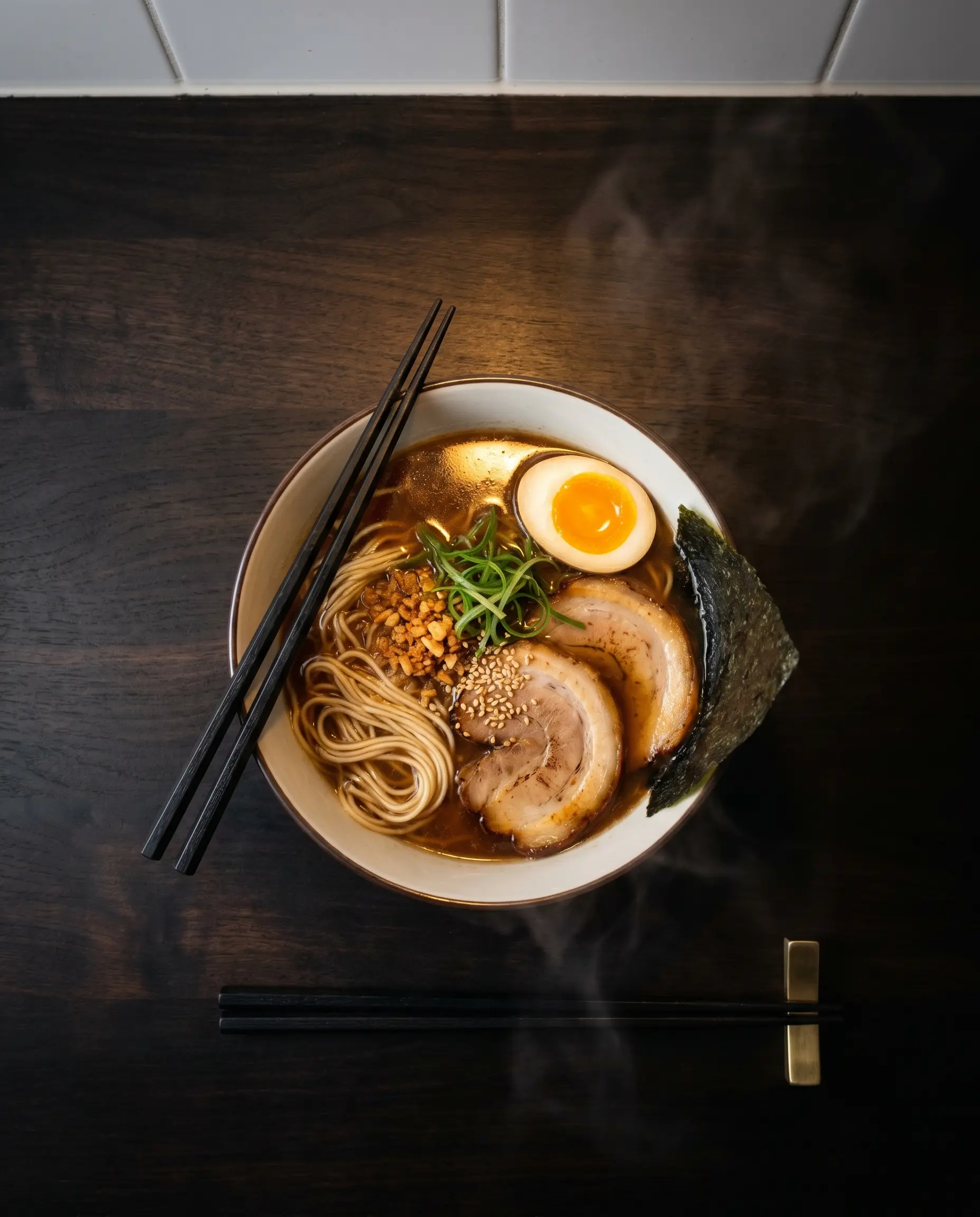 Slow-cooked tonkotsu ramen, Phnom Penh